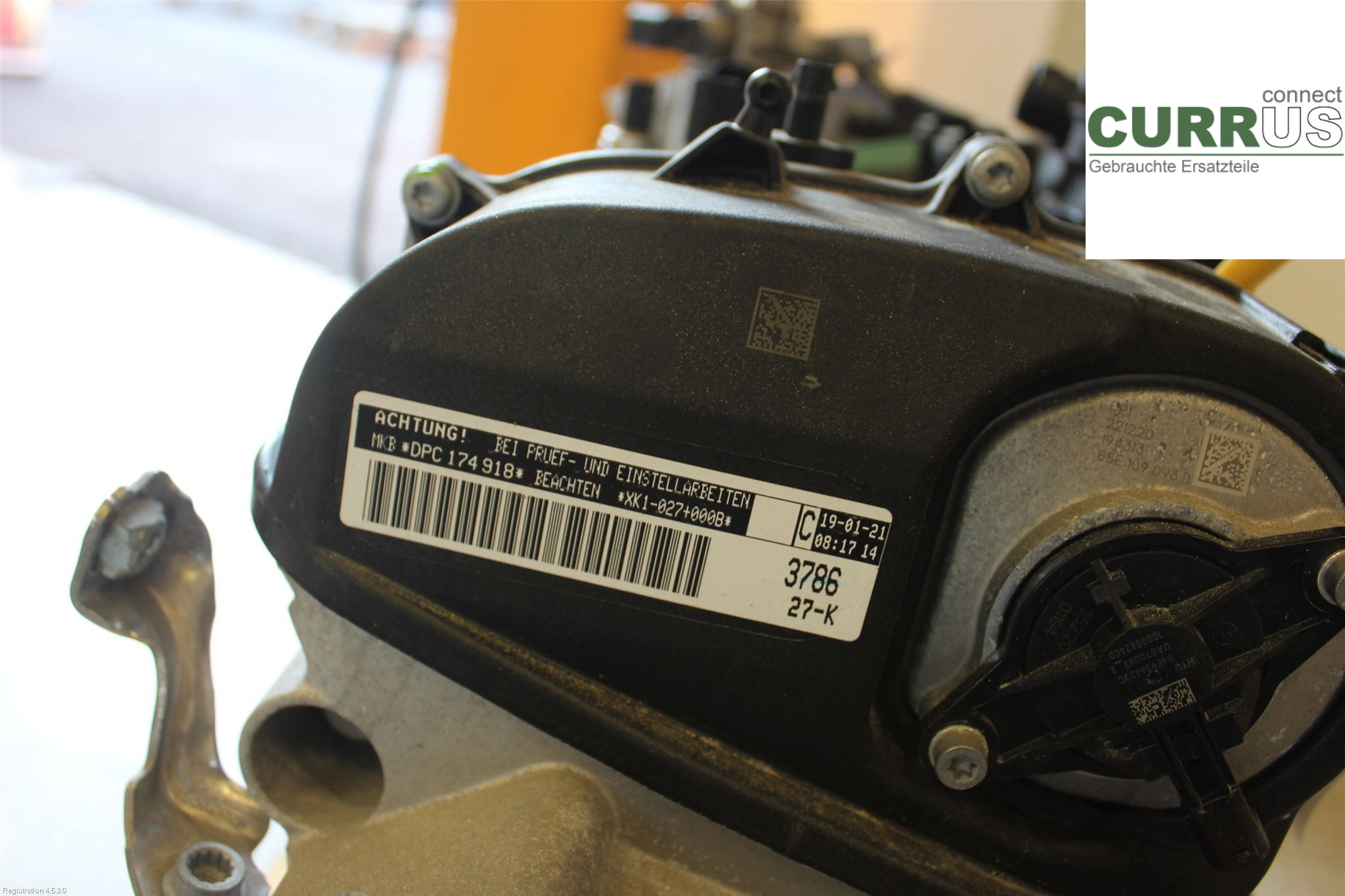 VW TIGUAN 16-24 Motor 05E100032AX DPCA