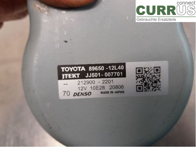 TOYOTA COROLLA 19- Power steering pump (electric) 89650-12L60 2ZR-FXE