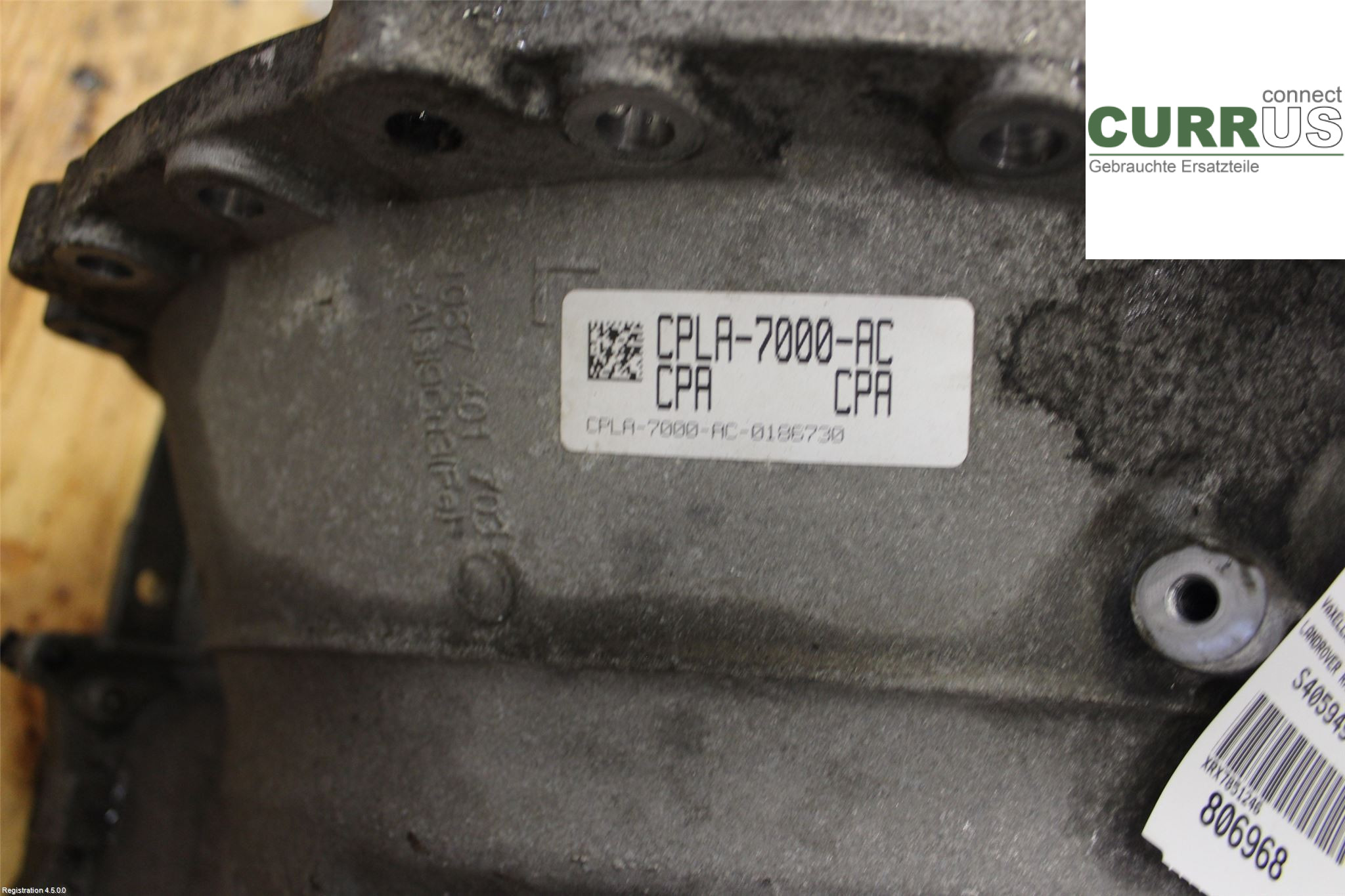 LANDROVER R.ROVER SPORT 14-22 Gearkasse Automatisk LR071402 306DT