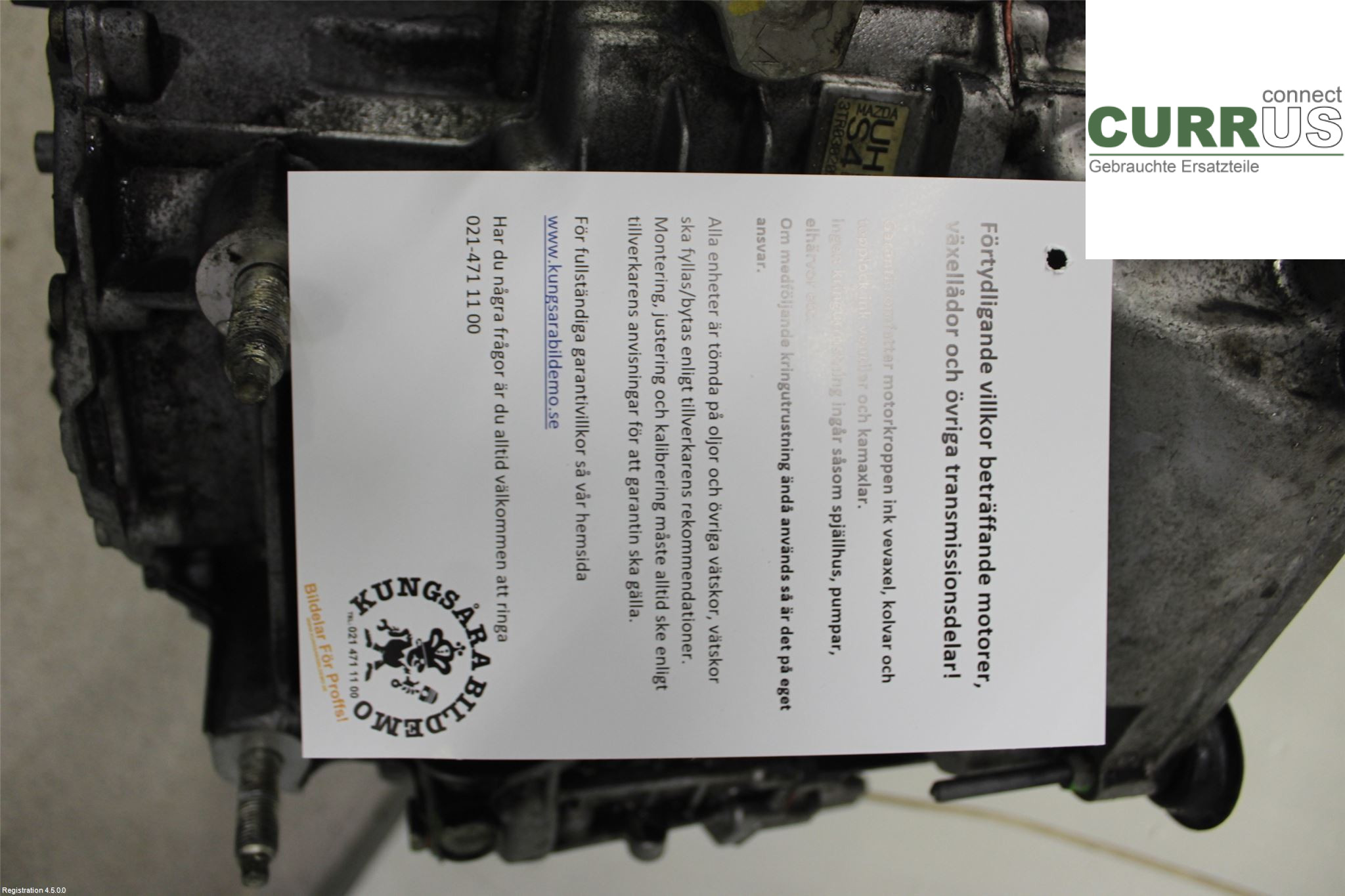 MAZDA CX-5  12-17 Gearkasse Automatisk GW7U03000 SH-VPTS