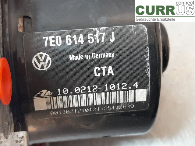 VW TRANSP/CARAVELLE 04-15 ABS Hydraulic unit 7E0614517J CCHA