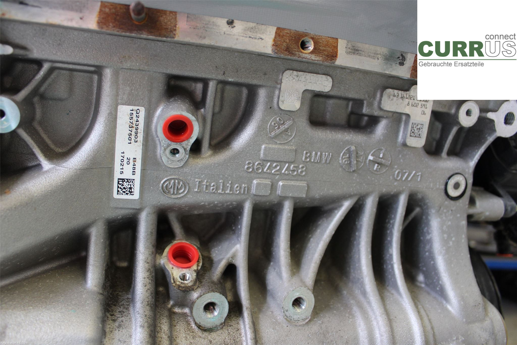 BMW 3 F30/F31/F80    12-19 Motor 11002455346 B48-B20A