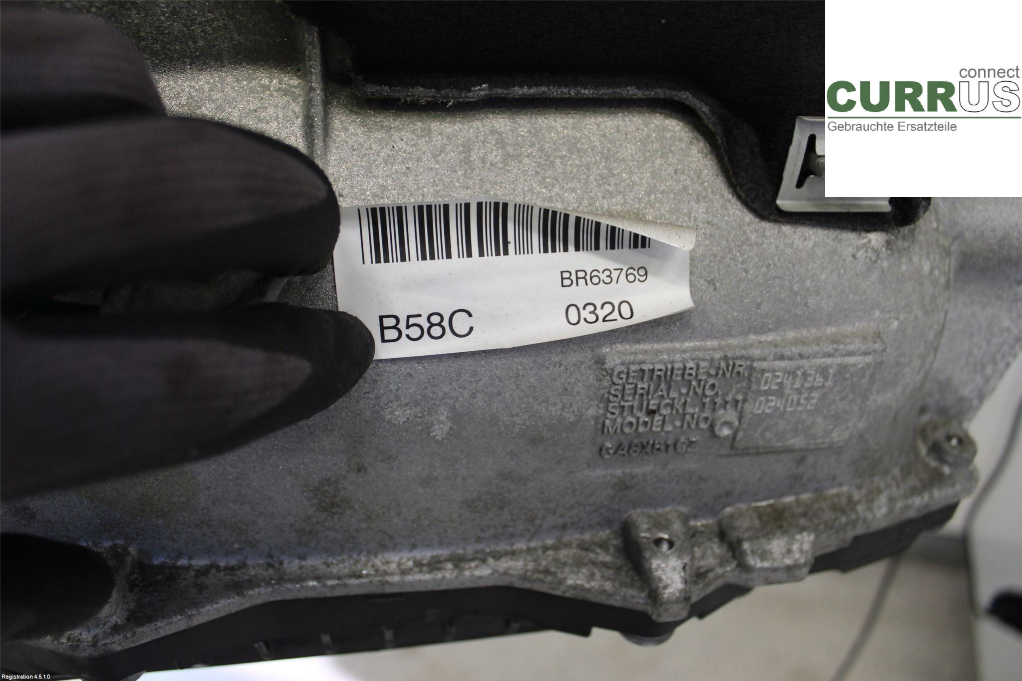 BMW 5 G30/G31/f90  17-23 Automatikgetriebe 24009487345 B58-B30A