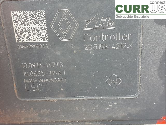 DACIA DOKKER ABS Hydraulic unit 476608628R H4M-738