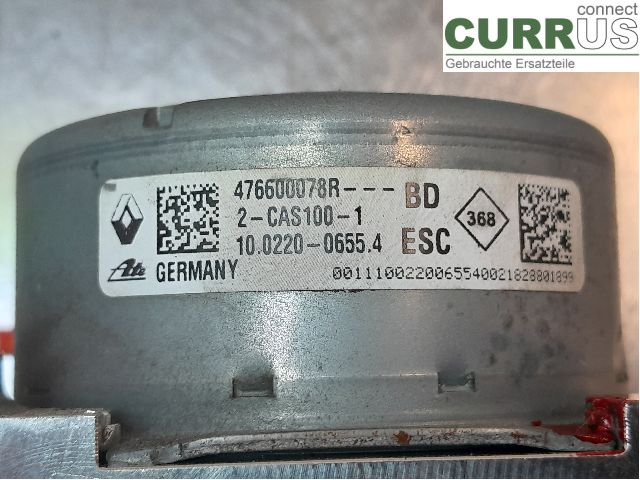 DACIA DOKKER ABS Hydraulic unit 476608628R H4M-738