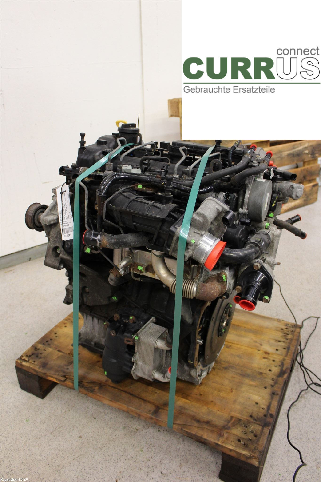 KIA SPORTAGE (SL) 11-15 Engine Z62612FZ00 D4HA