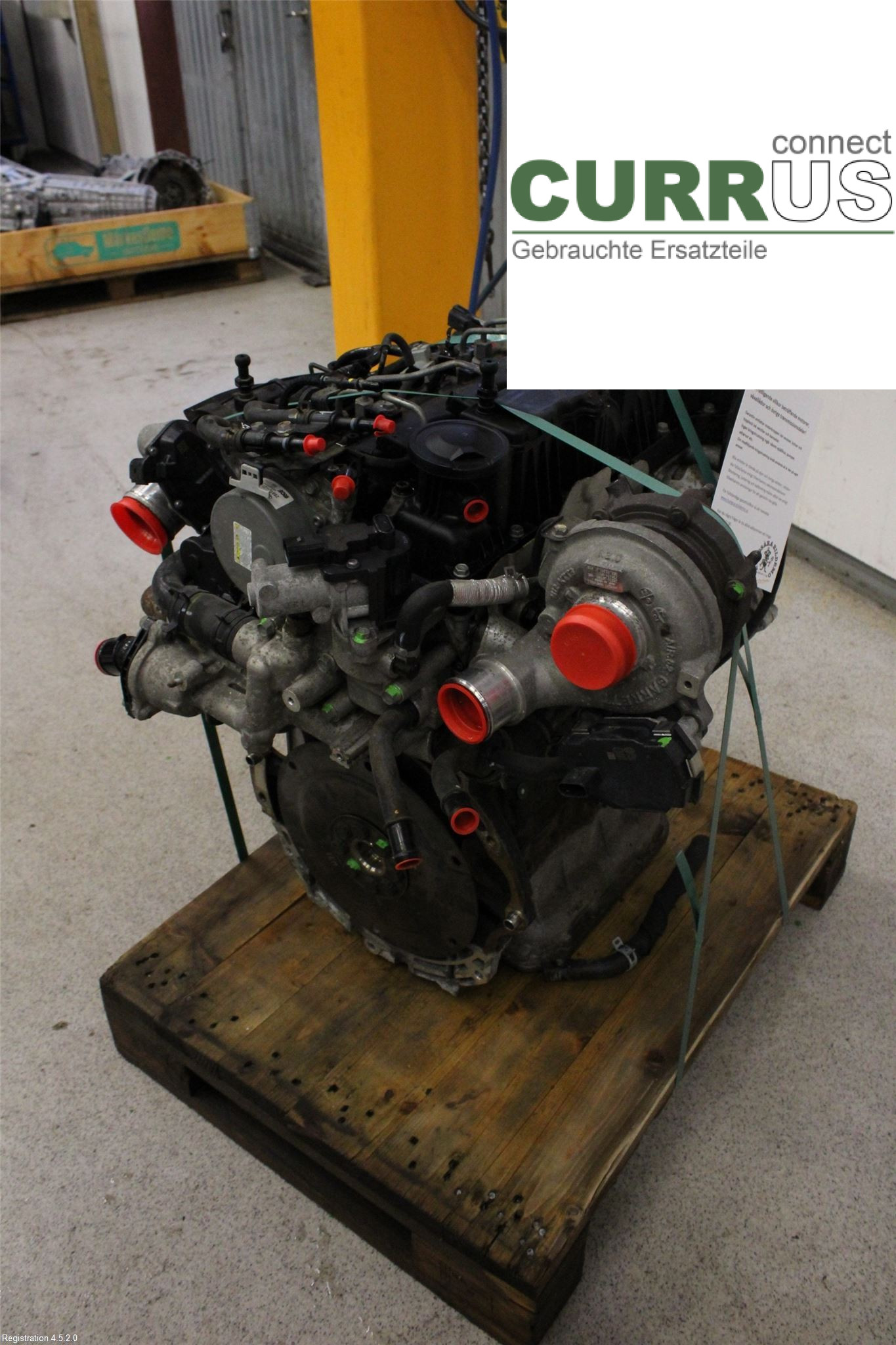 KIA SPORTAGE (SL) 11-15 Engine Z62612FZ00 D4HA