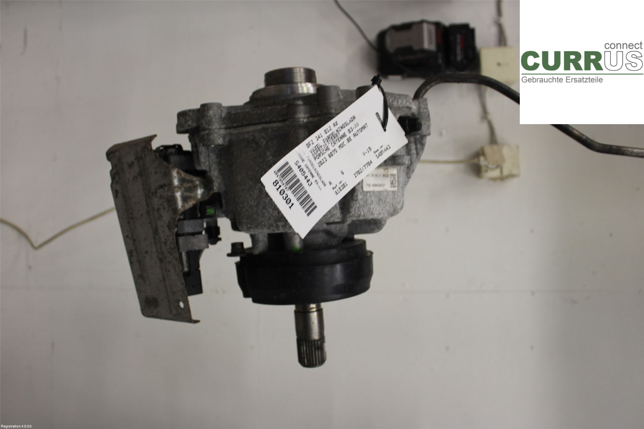 PORSCHE CAYENNE 03- Distribution gear box 0F2 341 012 AX MDC.BE