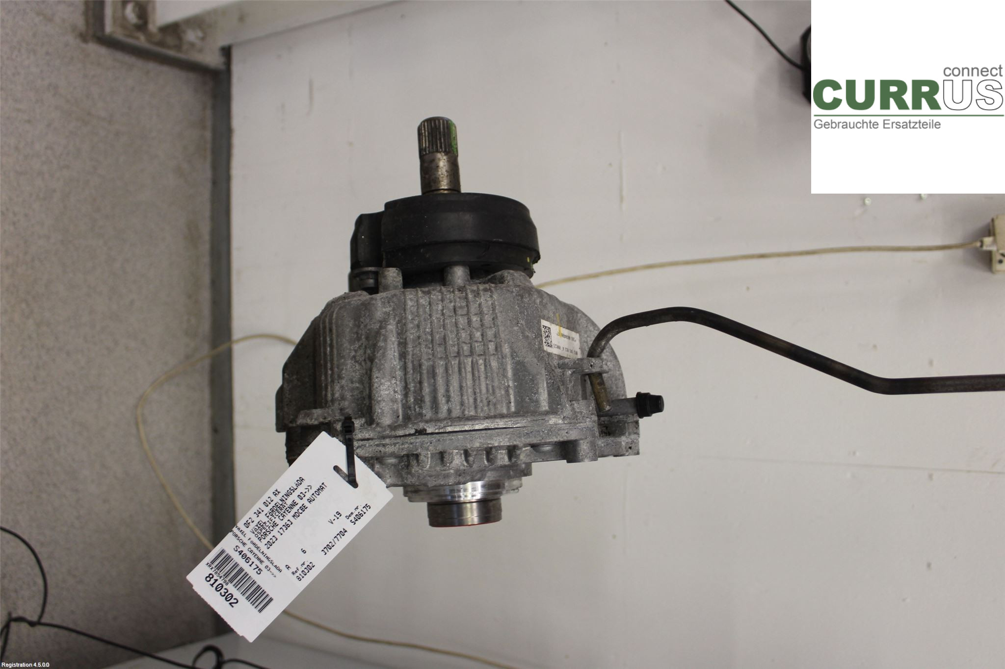 PORSCHE CAYENNE 03- Distribution gear box 0F2 341 012 AX MDCBE
