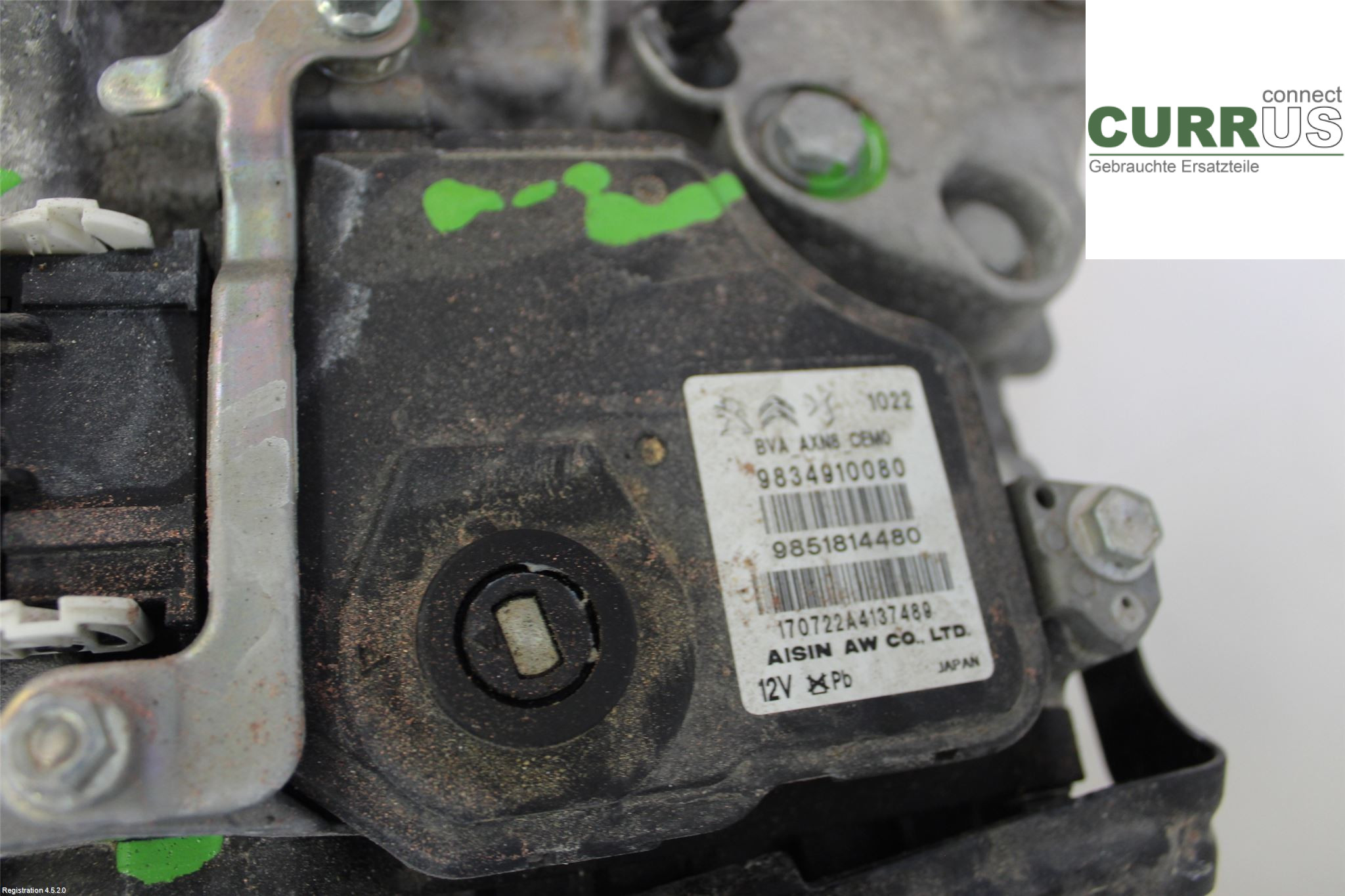 TOYOTA PROACE CITY 20- Gearbox (Automatic) SU001B4565 DV5RC