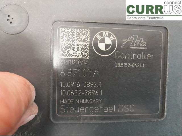 MINI ONE/COOPER 5DR F55 14- ABS Hydraulic unit 34505A374A3 B48-A20A
