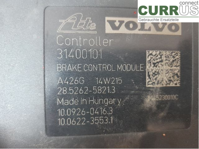 VOLVO V60  14-18 ABS Hydraulic unit 31400546 D4204T5