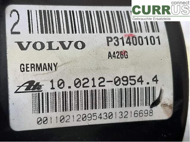 VOLVO V60  14-18 Unité hydraulique ABS 31400546 B4164T3