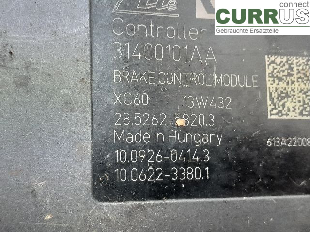VOLVO V60  14-18 Unité hydraulique ABS 31400546 B4164T3