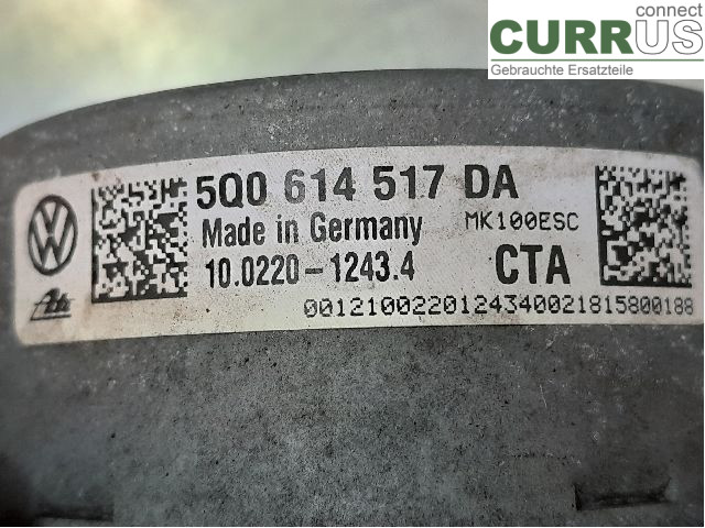 VW PASSAT  15-19 ABS Hydraulic unit 5Q0614517FM DFHA