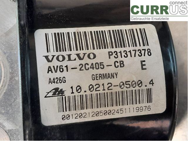 VOLVO V50      08-12 ABS hydraulisk enhet 31317379 D4162T
