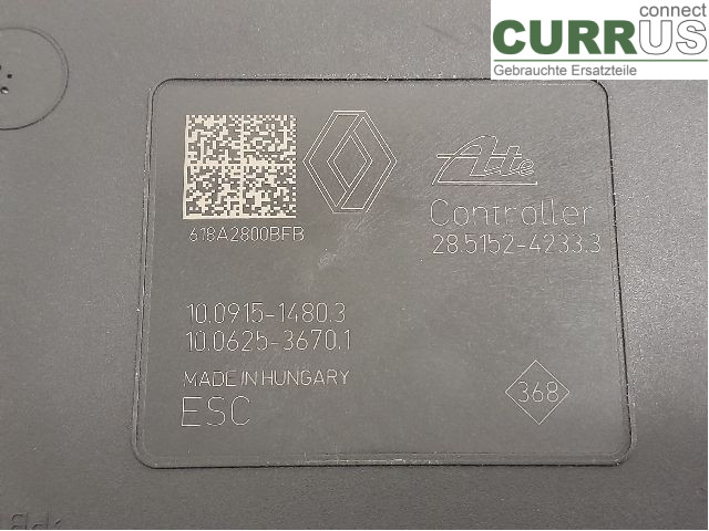 RENAULT MEGANE IV  16- Hydrauliczna jednostka ABS 476600737R H5H-470
