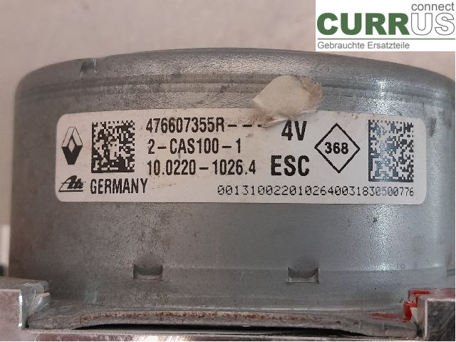 RENAULT MEGANE IV  16- Hydrauliczna jednostka ABS 476600737R H5H-470