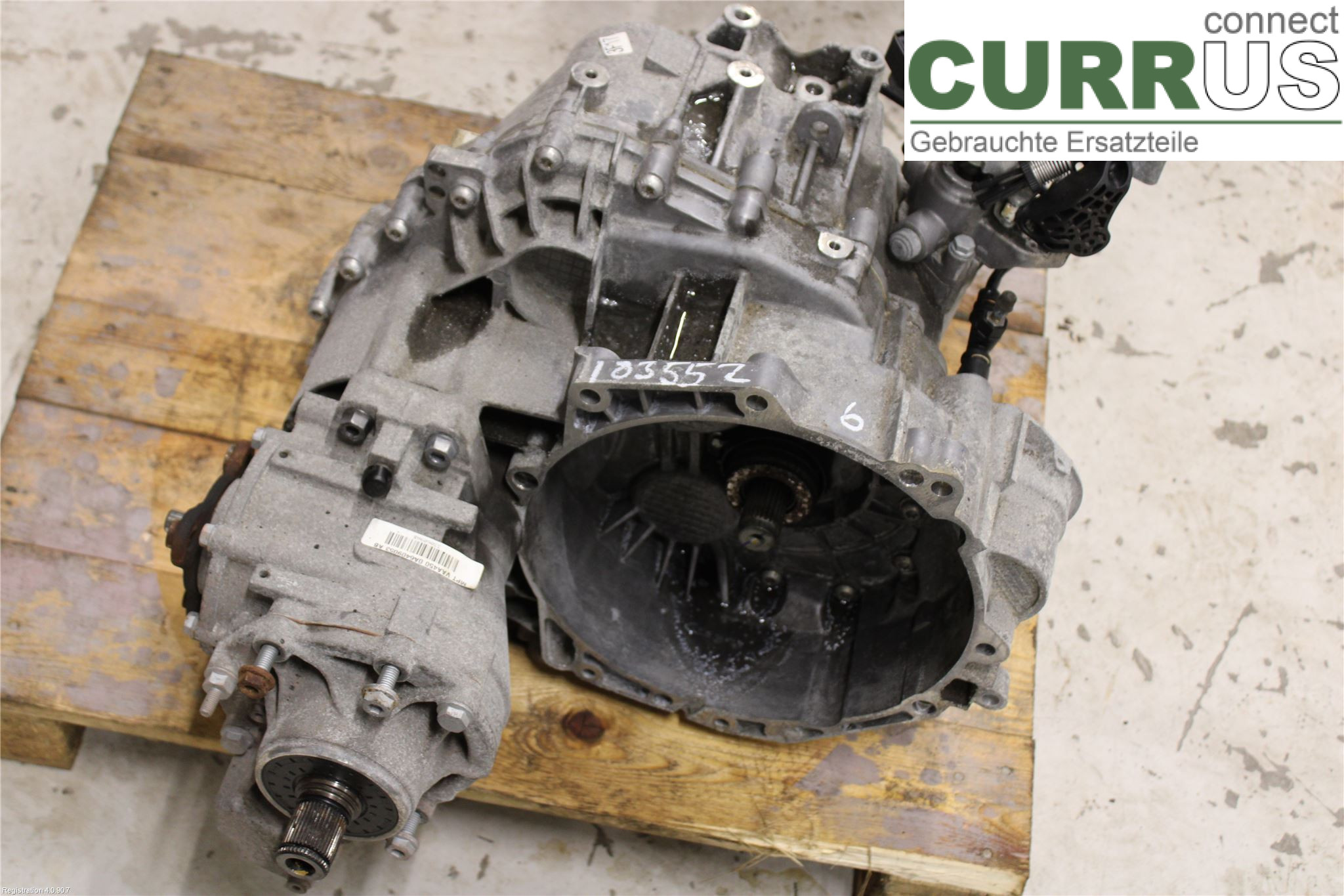 VW TIGUAN 07-16 Gearbox (6-speed) 0A6 300 044 QX CAVA