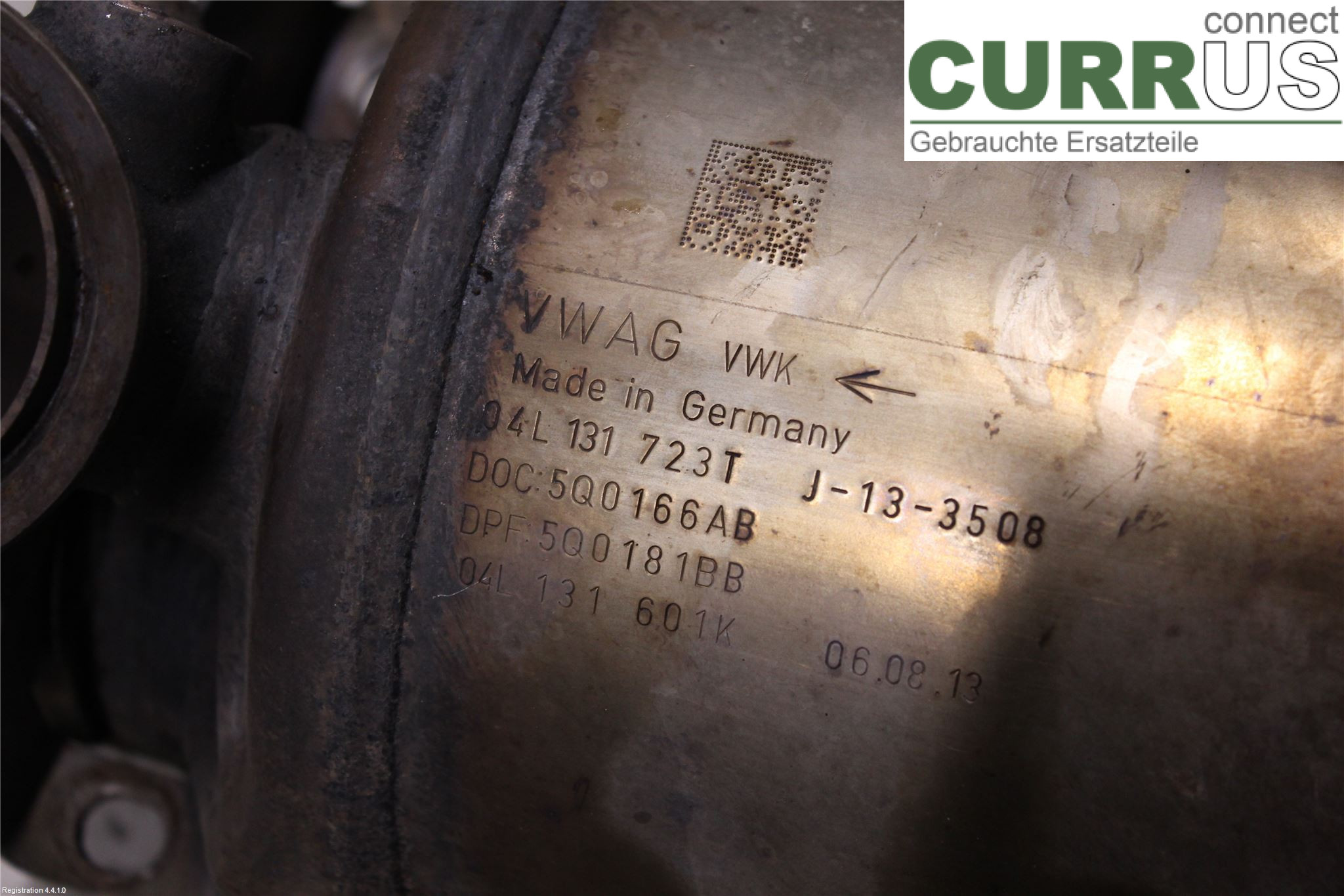 AUDI A3/S3 8V  13-20 Partikelfilter 04L131606NX CRKB