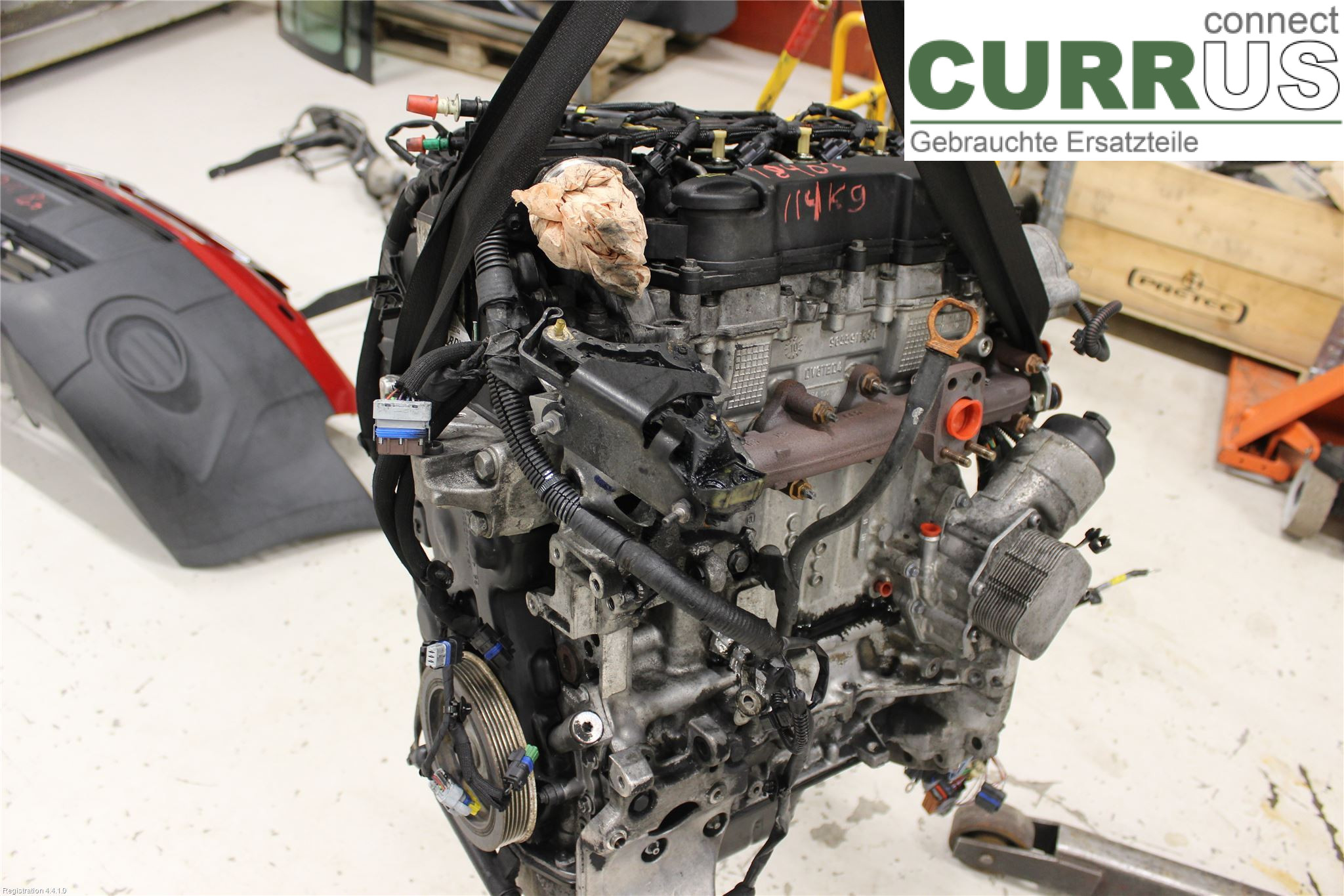CITROEN BERLINGO  08-18 Motor 0135QH 9HS