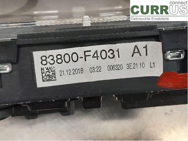 TOYOTA C-HR 16-23 Instrument cluster / comb 83800-F4032 2ZR-FXE