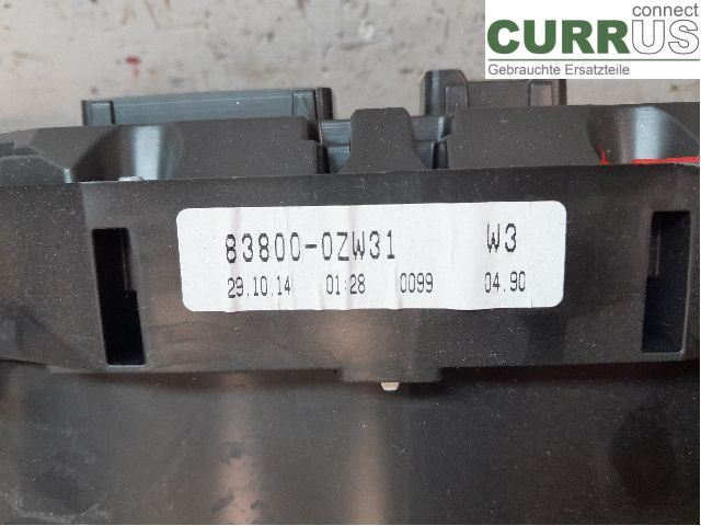 TOYOTA AURIS      13-19 Instrument cluster / comb 83800-0ZW31 2ZR-FXE