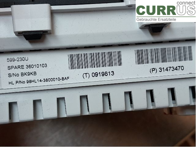 VOLVO V60  14-18 Instrument cluster / comb 36011391 D4204T14