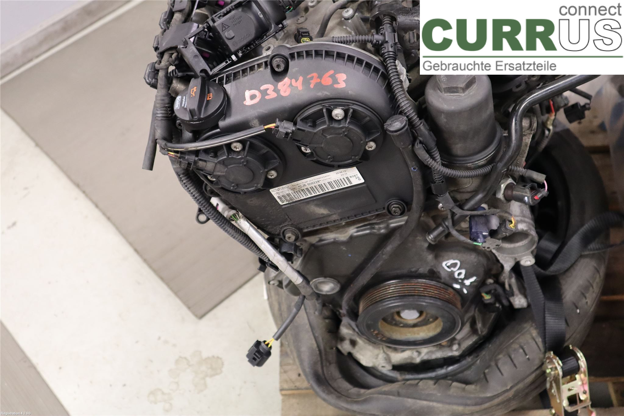 AUDI A4  12-15 Engine 06L100032F CJEB