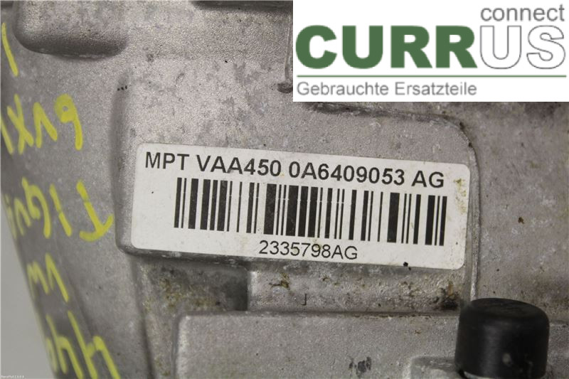 VW TIGUAN 07-16 Distribution gear box 0A6409053AG 1,4TSI