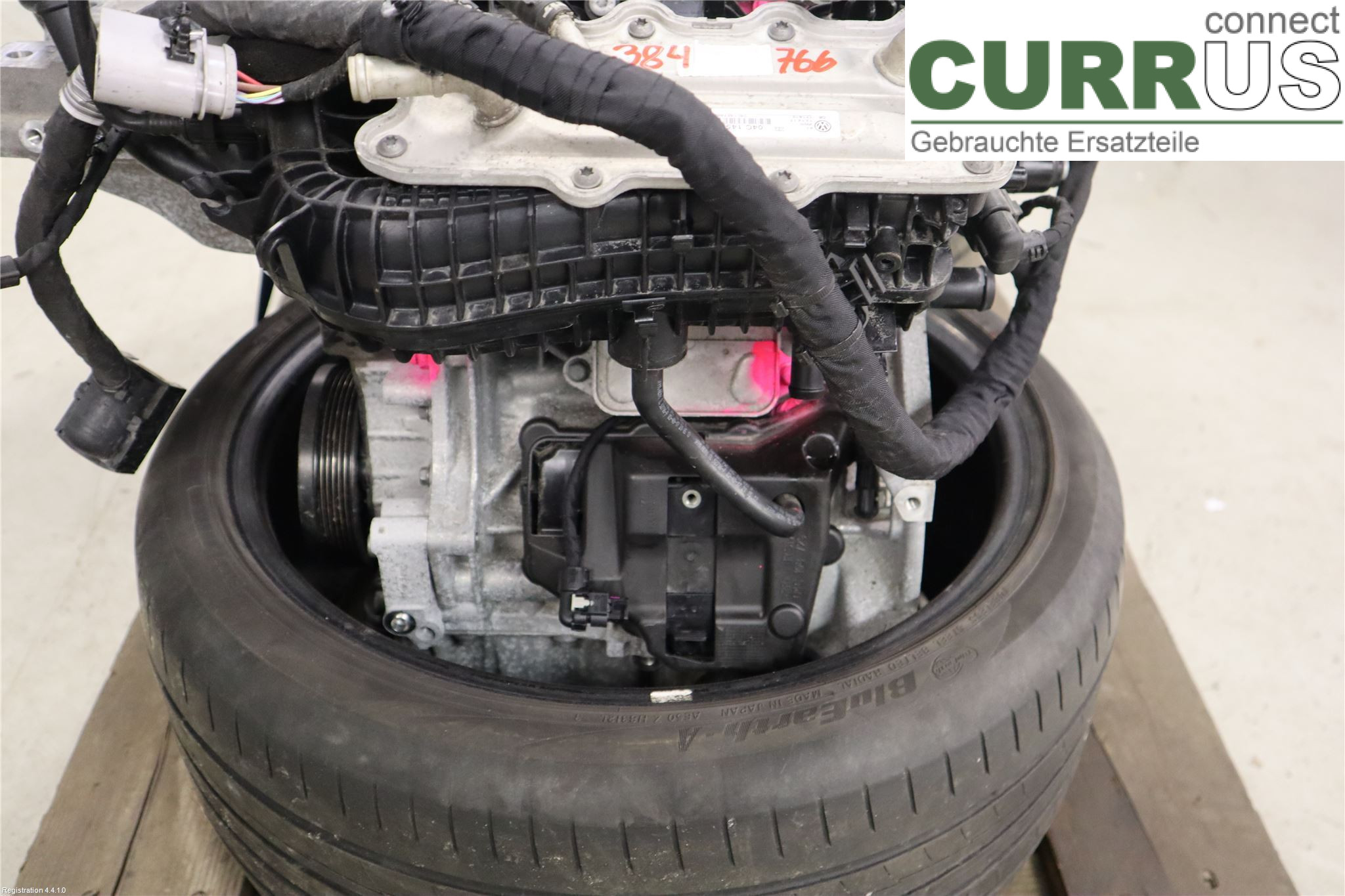VW GOLF / E-GOLF VII   13-20 Moteur 04C100032F CHZC
