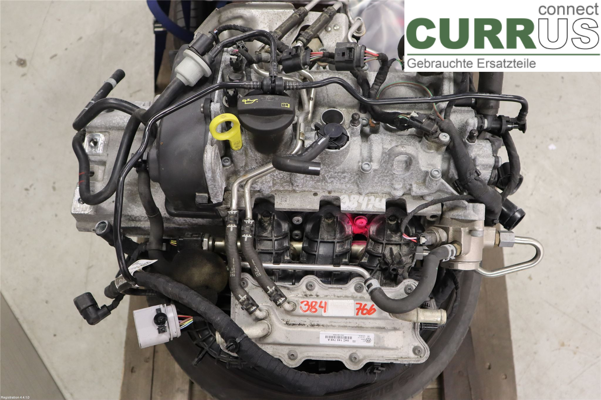 VW GOLF / E-GOLF VII   13-20 Moteur 04C100032F CHZC