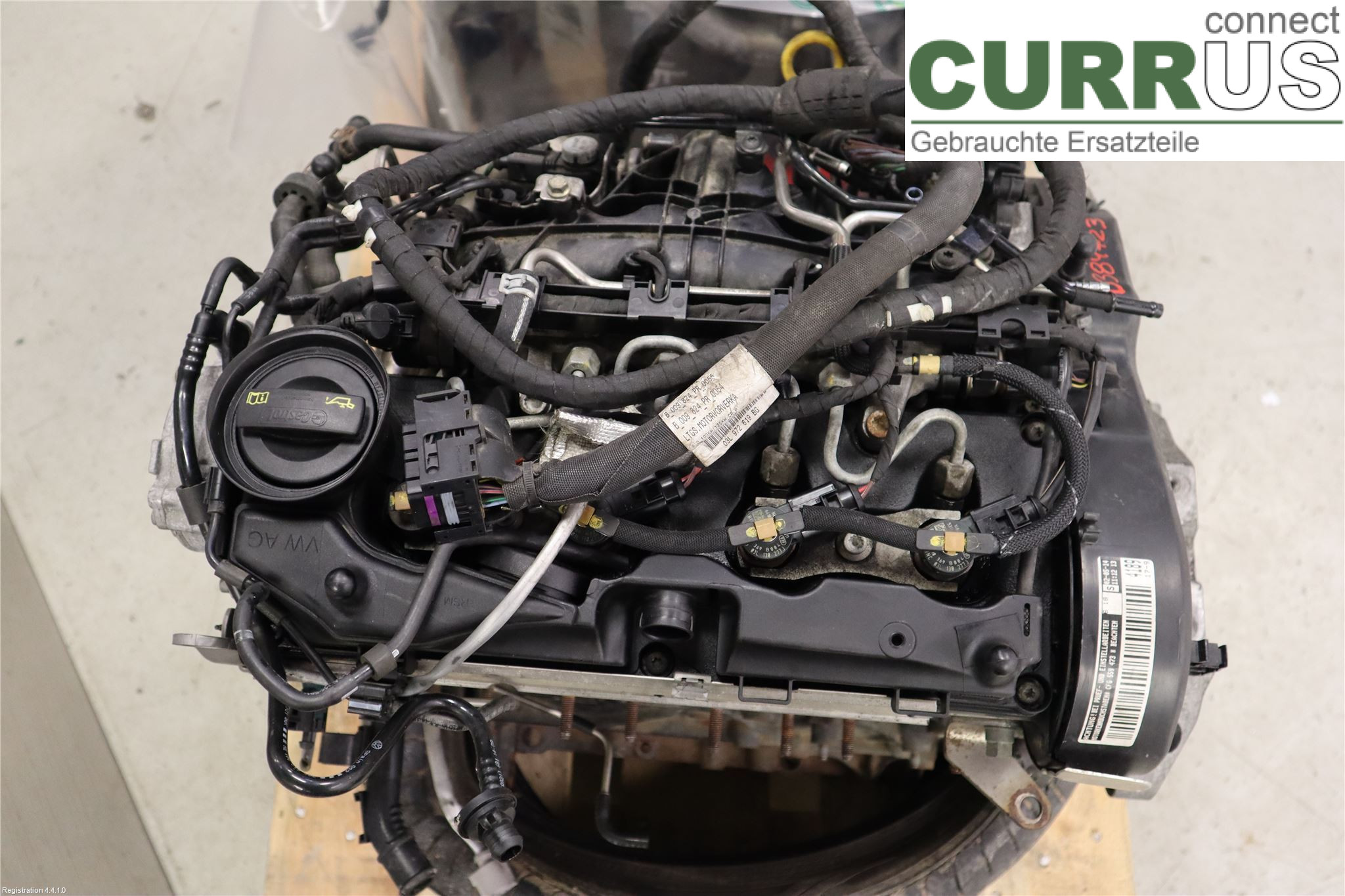 VW PASSAT  11-14 Silnik 03L10090J CFGC
