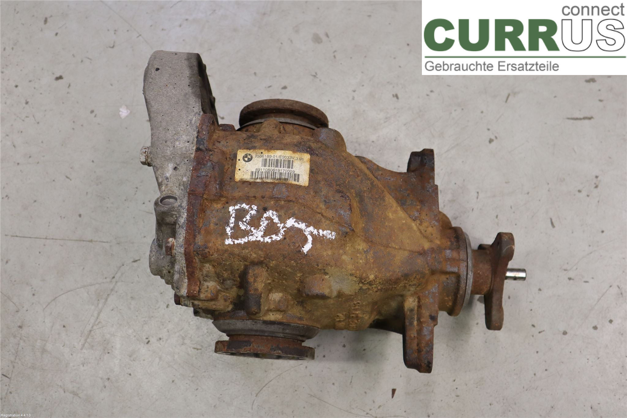 BMW 3 E90/91 SED/TOU 05-12 Differential 33107566189  N52B30A