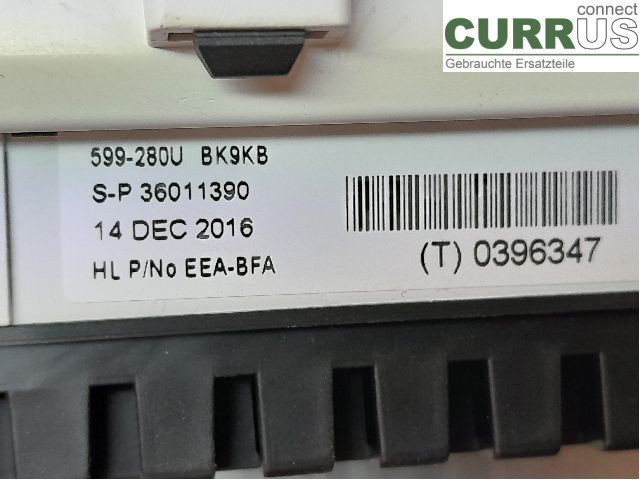 VOLVO XC60  14-17 Instrument cluster / comb 36051275 D5244T21