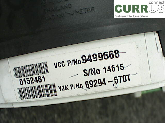 VOLVO V70      00-04 Instrumentenkombination 8251281 