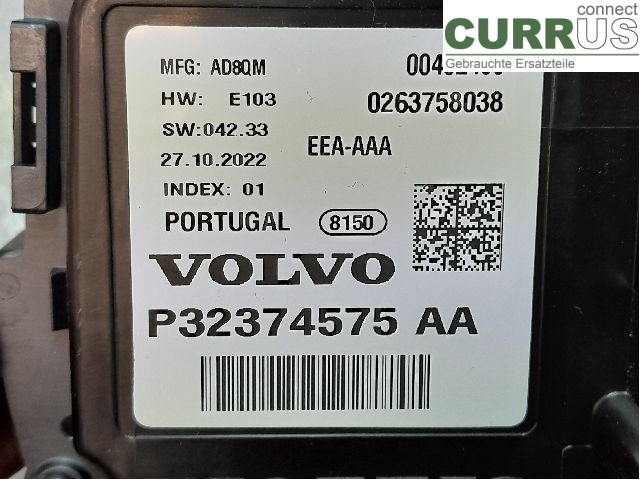 VOLVO V60  19- Instrument cluster / comb 36003835 B420T4