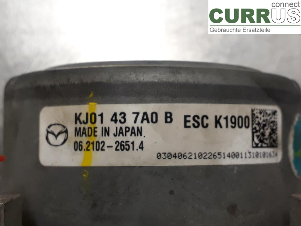 MAZDA CX-5  12-17 ABS hydraulisk enhed KJY1-43-7A0C SH-VPTS