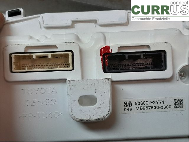 TOYOTA COROLLA 19- Instrument cluster / comb 83800-FEJ71 2ZR-FXE