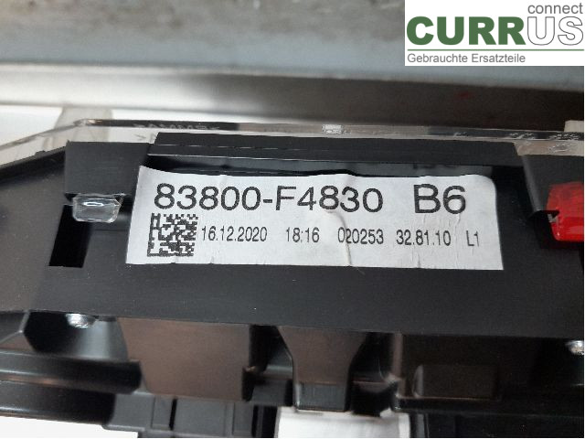 TOYOTA C-HR 16-23 Instrument cluster / comb 83800-F4831 2ZR-FXE