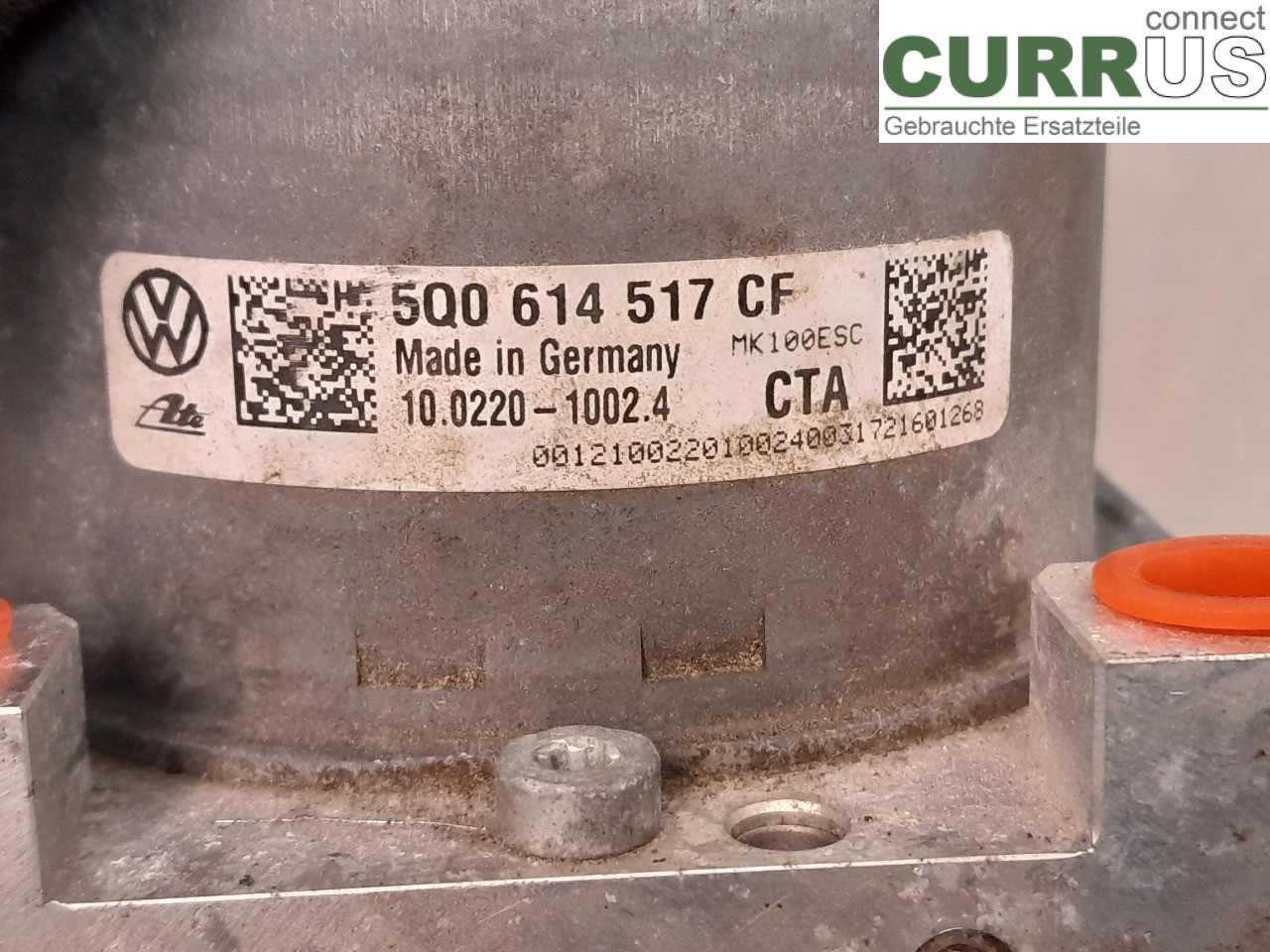 VW GOLF / E-GOLF VII   13-20 ABS-Hydraulikeinheit 5Q0614517CF CHZC