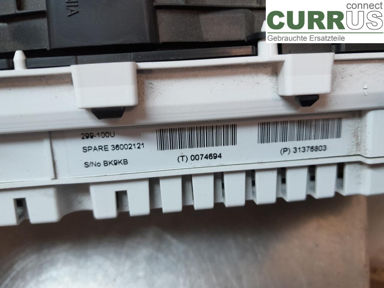 VOLVO V40  12-19 Instrumentenkombination 36011271 D4162T