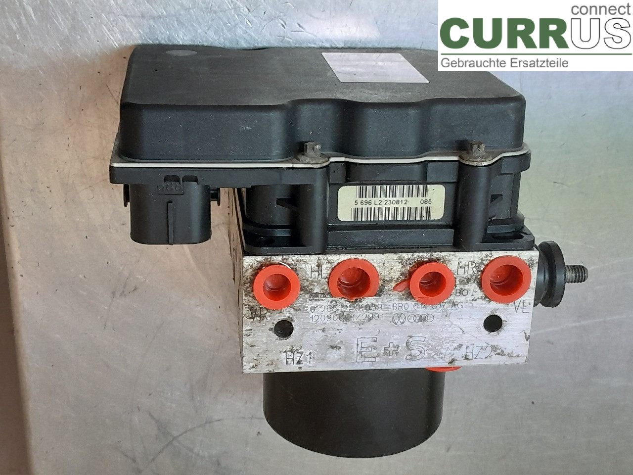 SKODA FABIA         07-14 ABS hydraulisk enhed 6R0614517AG CBZA