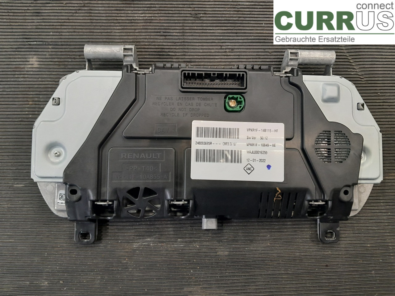 RENAULT ZOE 13-> Instrumentenkombination 248096175R 5AQ-60