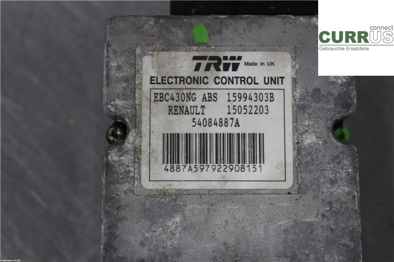 NISSAN PRIMASTAR ABS Hydraulic unit 8200511146 2.0 DCI