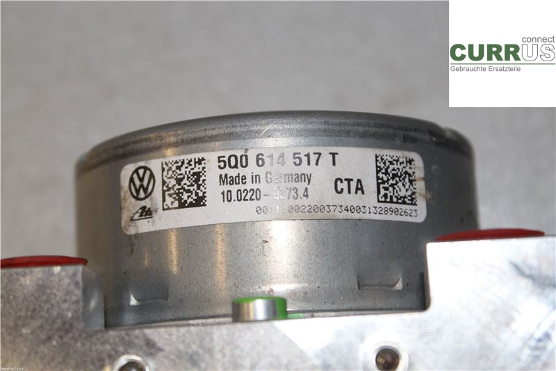 VW GOLF / E-GOLF VII   13-20 ABS Hydraulic unit 5Q0614517T 1,6 TDI