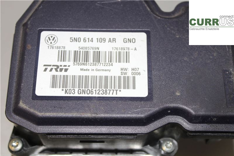 VW TIGUAN 07-16 ABS Hydraulic unit  2,0 TDI