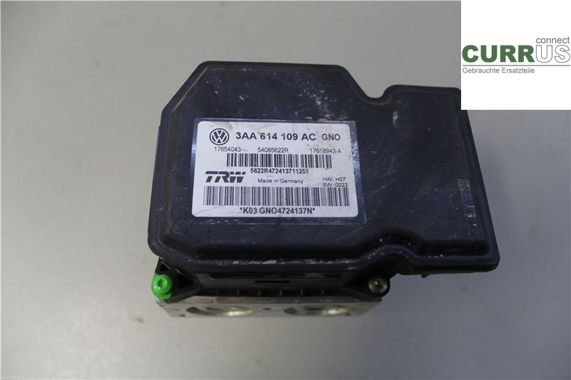 VW PASSAT  11-14 ABS-Hydraulikeinheit 3AA614109AC 2,0 TDI