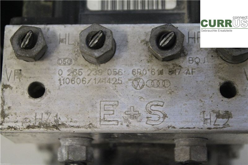 VW POLO       10-17 Unité hydraulique ABS 6R0614517AF 1,6 TDI