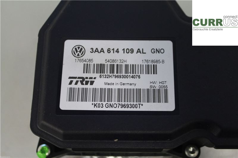 VW PASSAT  11-14 ABS-Hydraulikeinheit 3AA614109AL 2,0 TDI